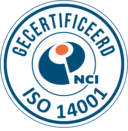 Gecertificeerd ISO 14001 Kleur
